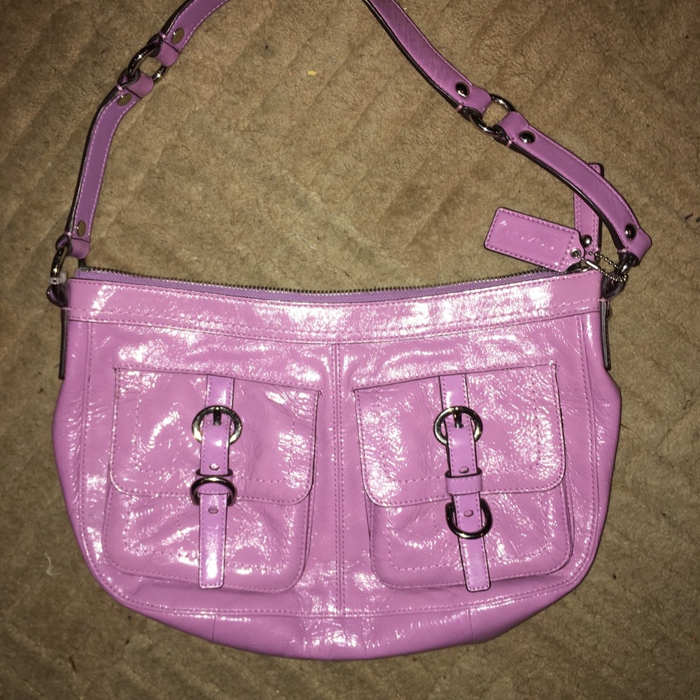 Coach Soho Pink Rose Leather Bag